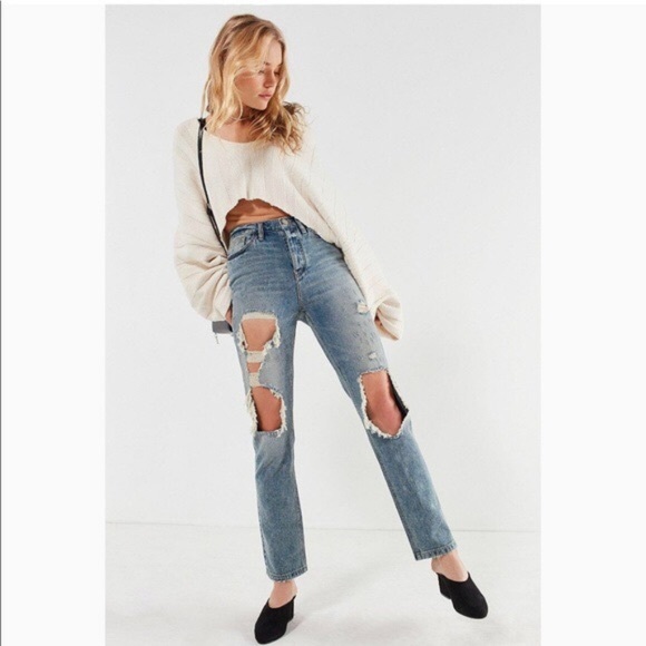 Urban Outfitters Denim - UrbanOutfitters BDG High-rise Straight+Narrow Jean